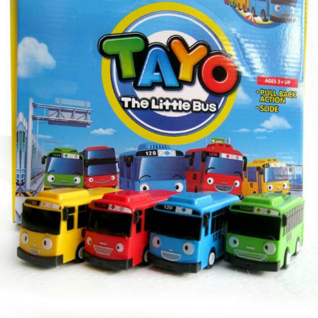 Regulae Mainan Tayo 1 Set Regulae Mainan Tayo 1 Set