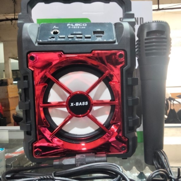 COD SPEAKER BLUETOOTH FLECO F-1915 PLUS MIC KARAOKE X-BASS//SPEAKER KARAOKE//SPEAKER SALON AKTIF X-BASS//SPEAKER WIRELESS