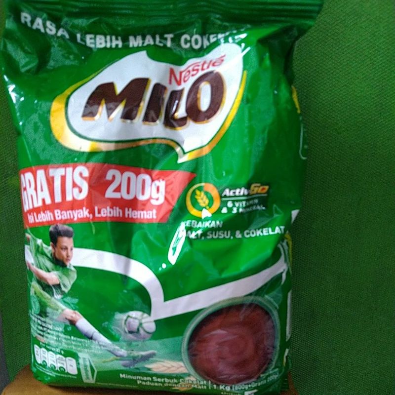 Milo activ go 800 + 200 gram ( 1 kg )