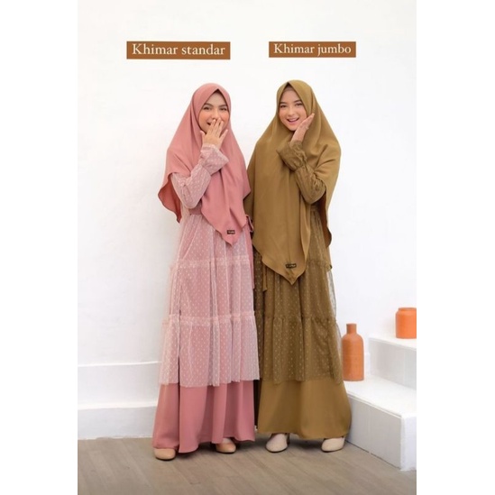 Afsha Dress kekinian ori by Riskirich (GAMIS SAJA)