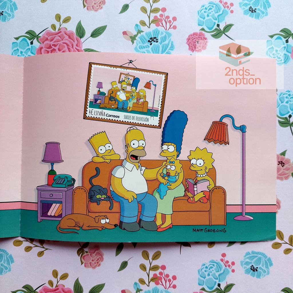 

Perangko/Stamps Edisi The Simpsons