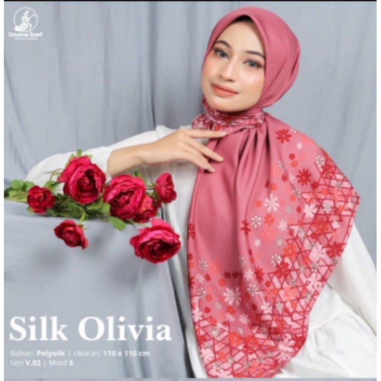 HIJAB SILK OLIVIA BY UMAMA SCARF
