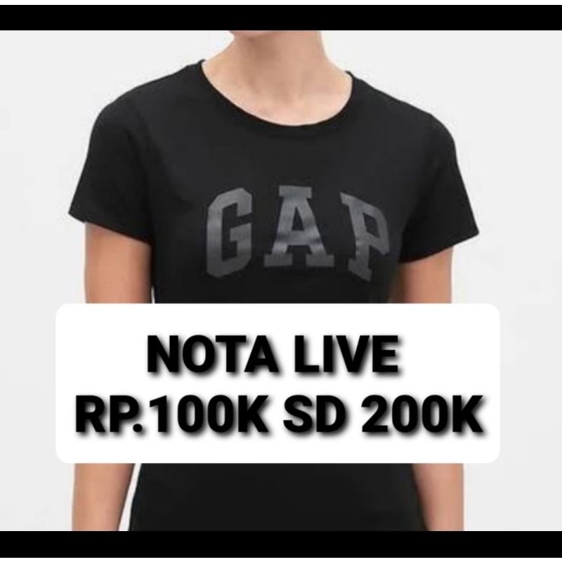 Nota Live 1kg Rp 100rb s/d 200rb Kaos