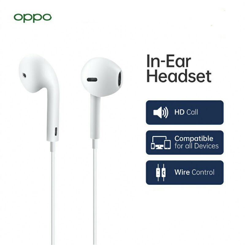 Headset OPPO R11 original 100% Stereo Bass