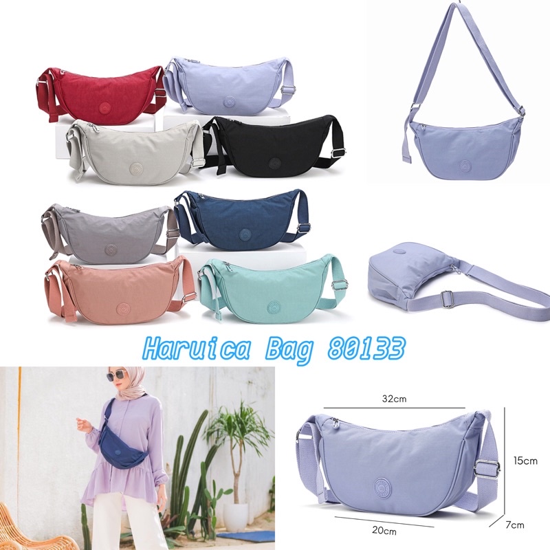 Haruica Bag 80133 Tas Wanita Waist Bag - Sling Bag - Selempang