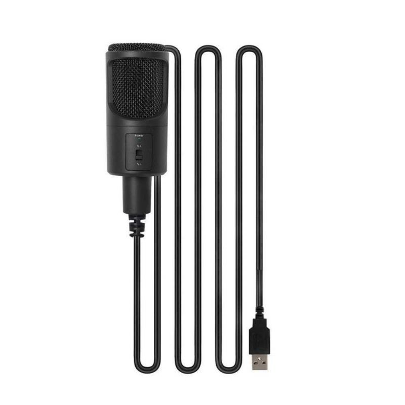 Microphone / Mic Kondenser Studio USB Portable With Stand SF-690