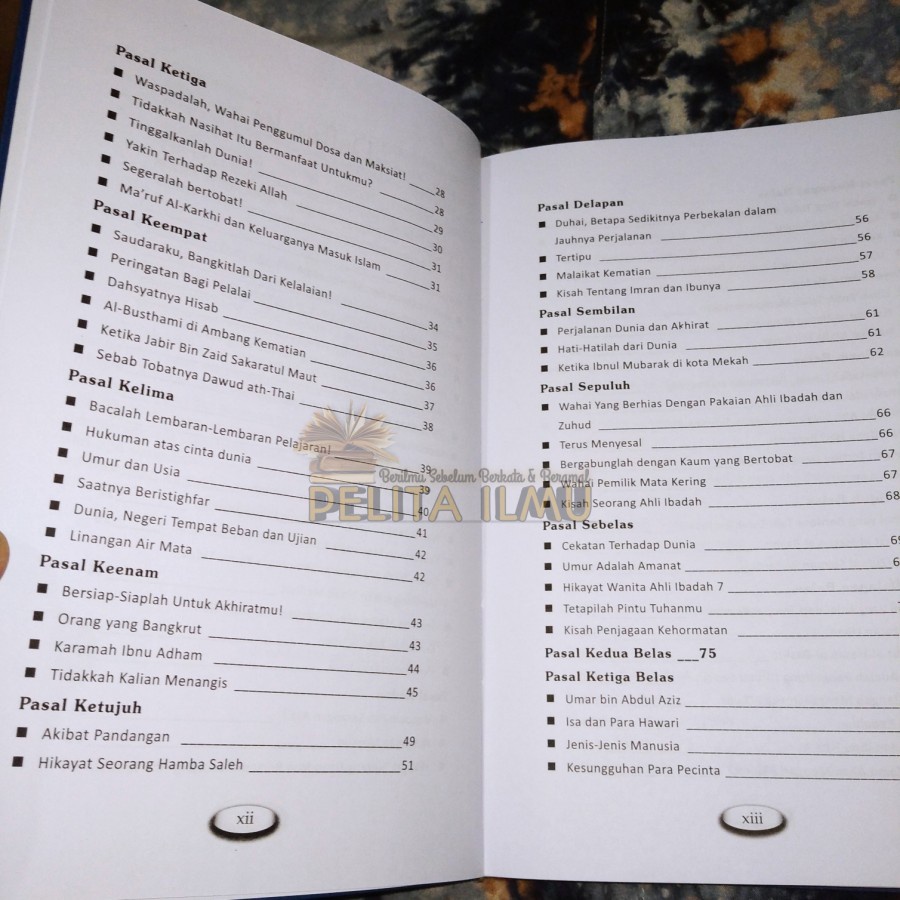 Buku Lautan Air Mata Cinta Pembersih Dosa Dan Penyemangat Jiwa