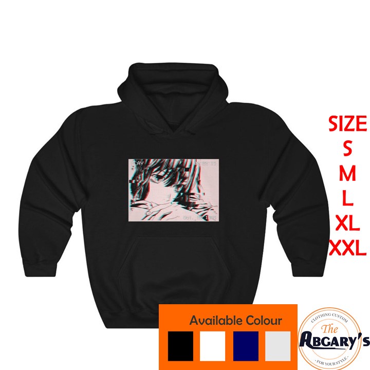 JAKET WAIFU WIBU ANIME CEWEK KAWAII GIRL AESTHETIC VAPORWARE HOODIE WANITA KEKINIAN TERBARU