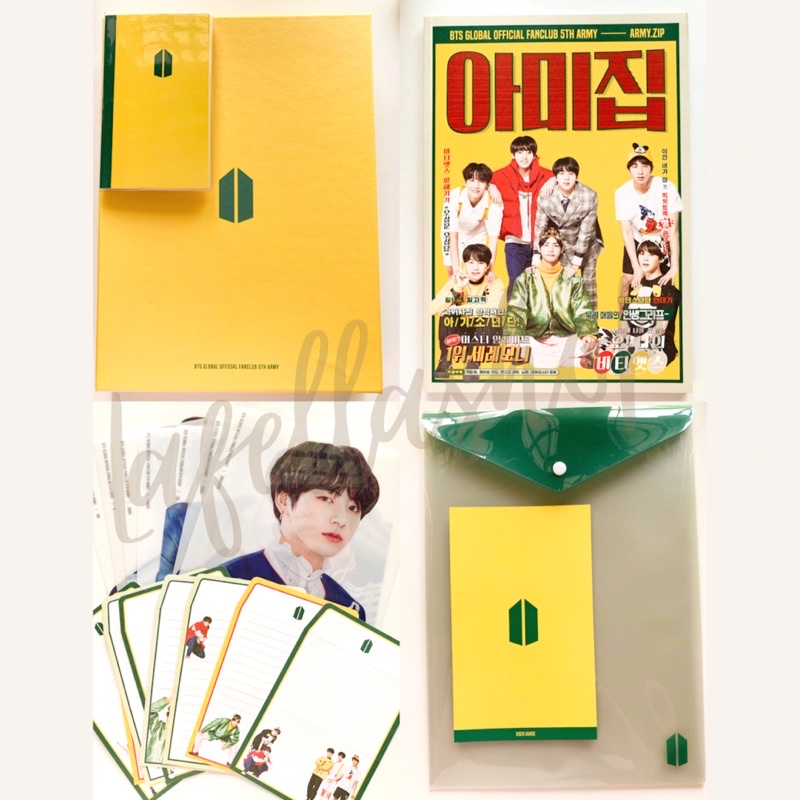 SHARING BTS Army Kit 5th Global Fanclub Set