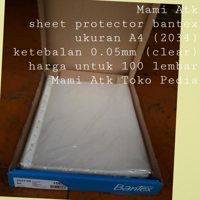 

Office & Stationery | Document Organizer | Sheet Protector Bantex Ukuran A4 Pp Pocket | Best Seller