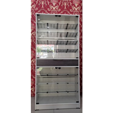 [PEKANBARU FREE ONGKIR] Rak sepatu kaca