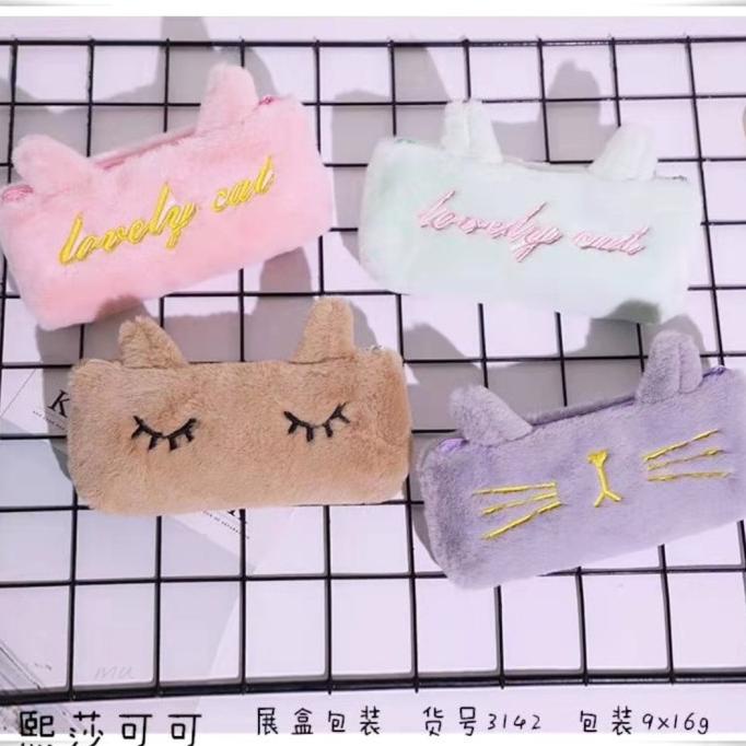 

BAYAR DITEMPAT Tempat Pensil Bulu Karakter 3D Cat Pencil Case Korea Style Smiggle/TEMPAT PENSIL AESTHETIC/TEMPAT PENSIL ANAK PEREMPUAN/TEMPAT PENSIL LUCU/TEMPAT PENSIL 3D/TEMPAT PENSIL TRANSPARAN/TEMPAT PENSIL LUCU/TEMPAT PENSIL KOREA/TEMPAT PENSIL