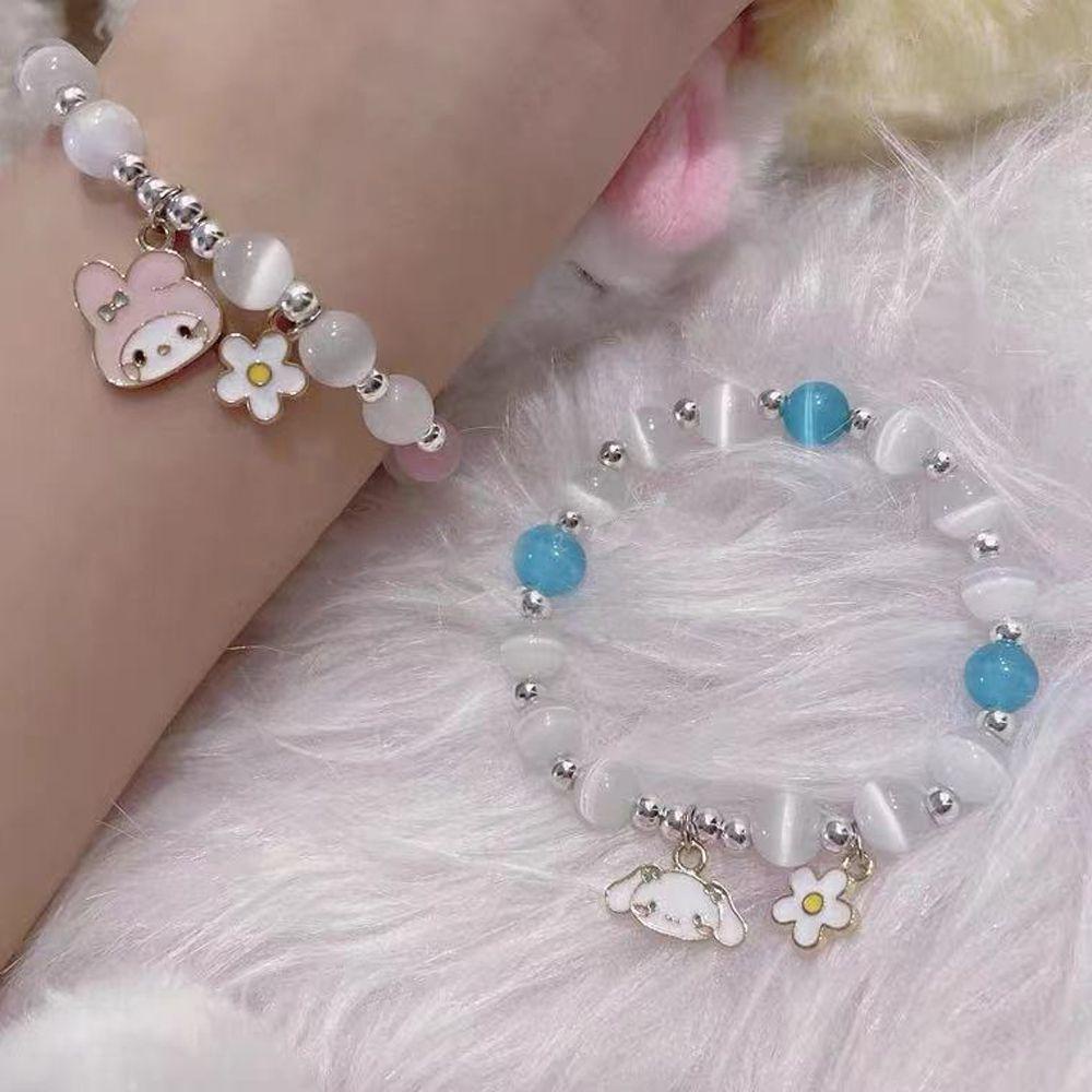 [Elegan] Gelang Kartun Wanita Trendi Lucu Lolita JK Melody Untuk Pecinta Teman Anjing Bangles