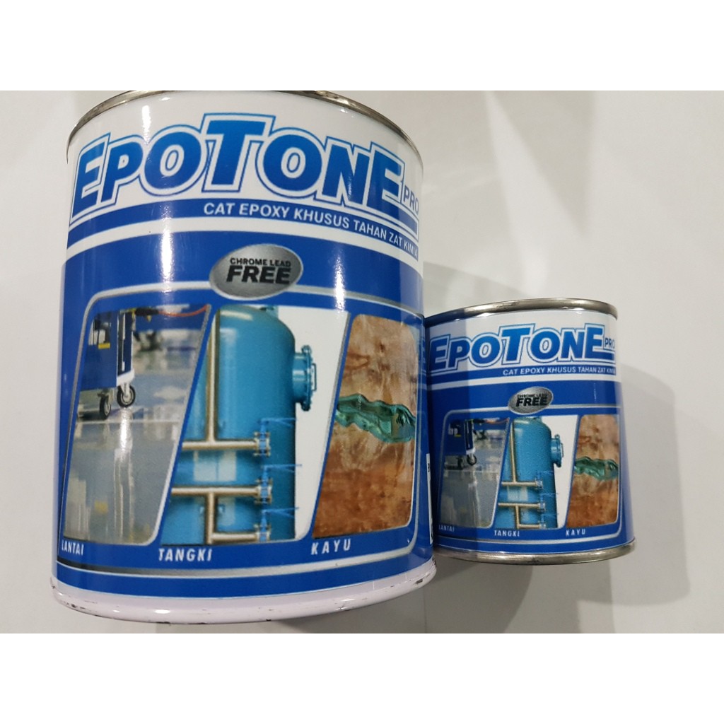 Epotone Pro Cat  Epoxy Cat  Lantai 1kg 1L Shopee 