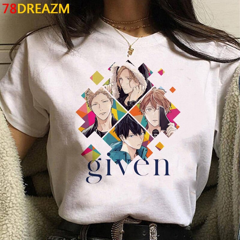 Baju Kaos Given Anime Manga Yaoi Bl - t shirt tshirt Laki Laki Perempuan