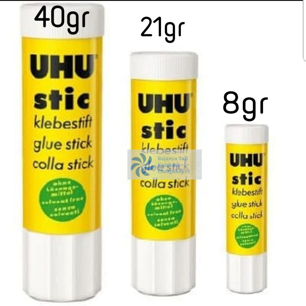 

Lem UHU Stik Sedang 21g / Glue Stick 21 gram