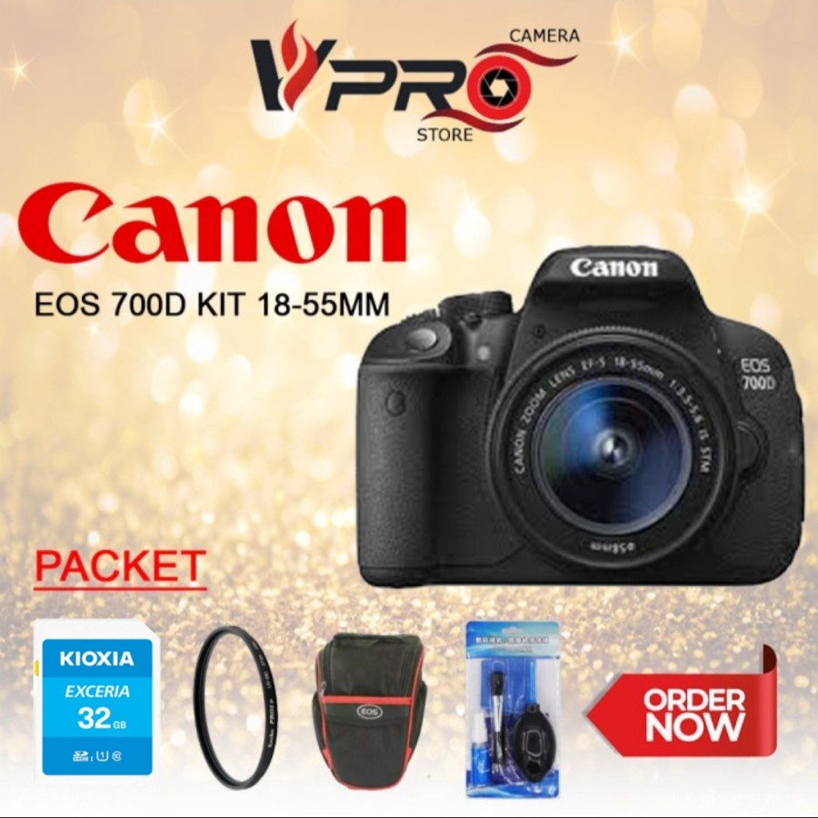 CANON EOS 700D KIT 18-55MM kamera Canon 700d