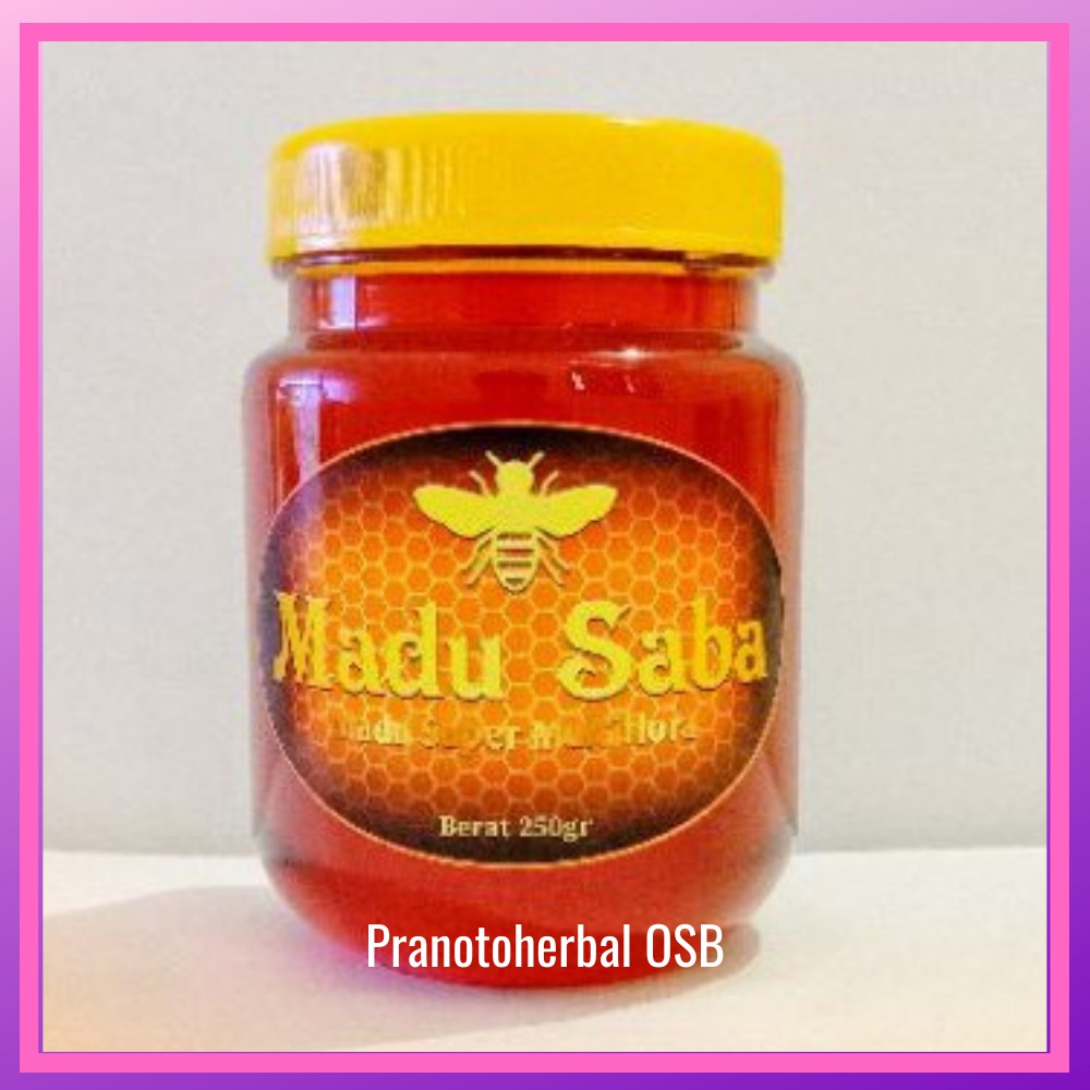 

Madu Asli Saba Super Multiflora 250gr