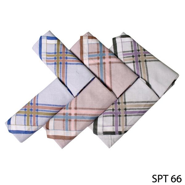 Handkerchief For Mens Suit 6Pcs Katun Multi Color – SPT 66