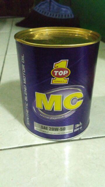 Oli Top1 Synthetic 20w-50 Top One 800ml