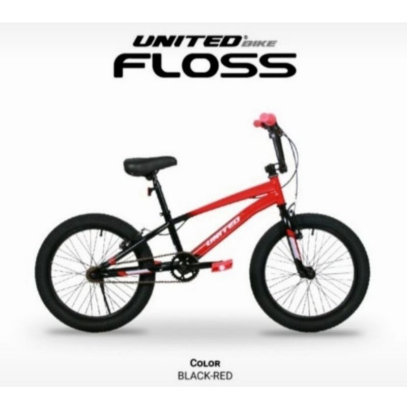 Sepeda Anak BMX 20 inch UNITED FLOSS