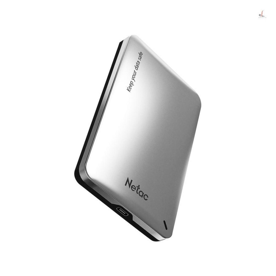 Netac WH12 External Case HDD 2.5 SATA to USB3.0 C to C cable-Aluminum