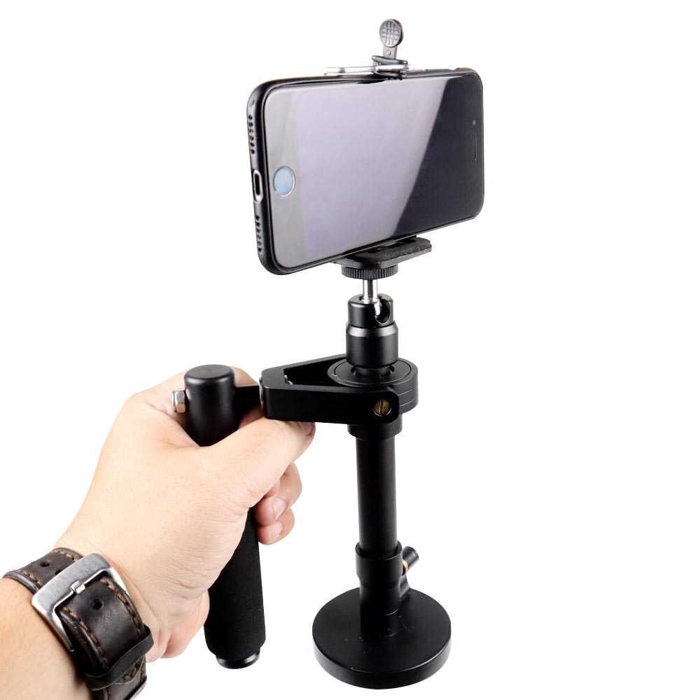 Stabilizer Steadycam Holder Handphone Mutar for Smartphone Action Camera GoPro