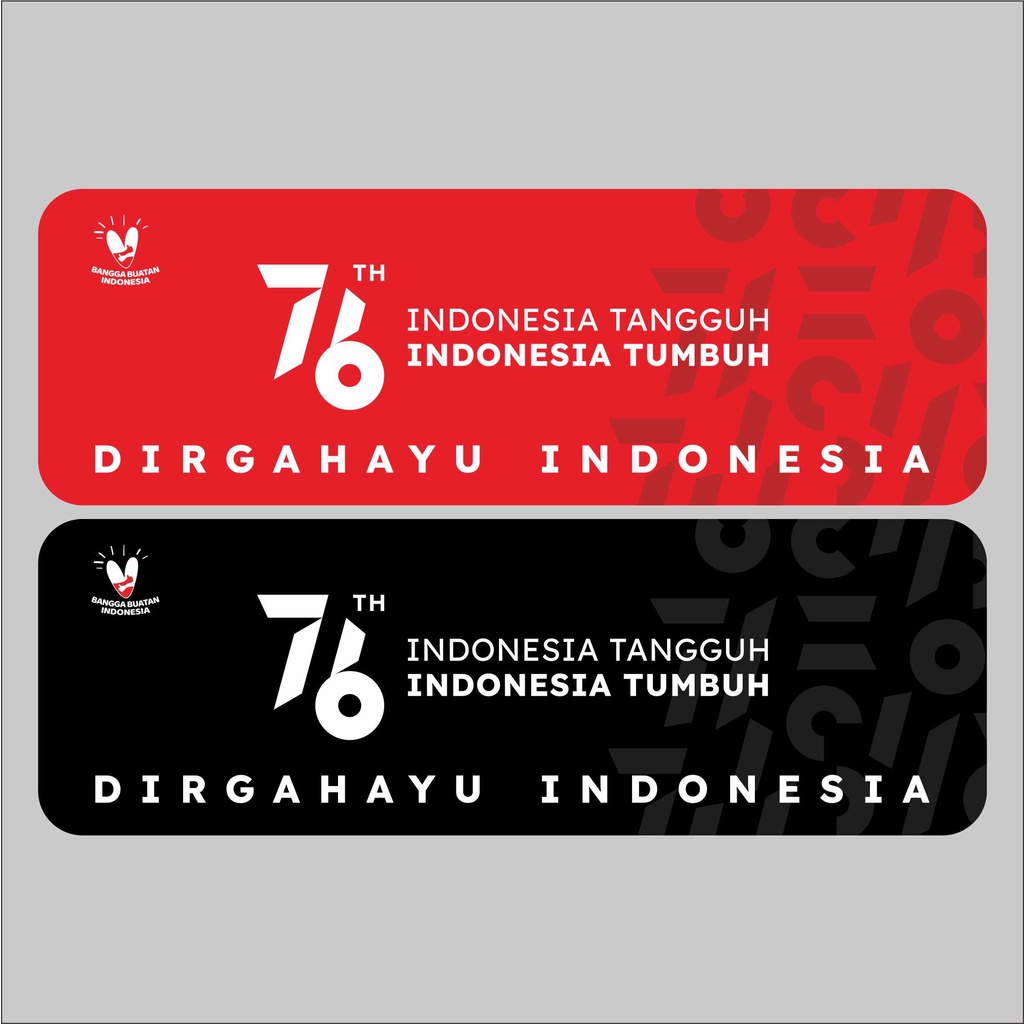 

STIKER VINYL DIRGAHAYU INDONESIA (DIJUAL SATUAN)