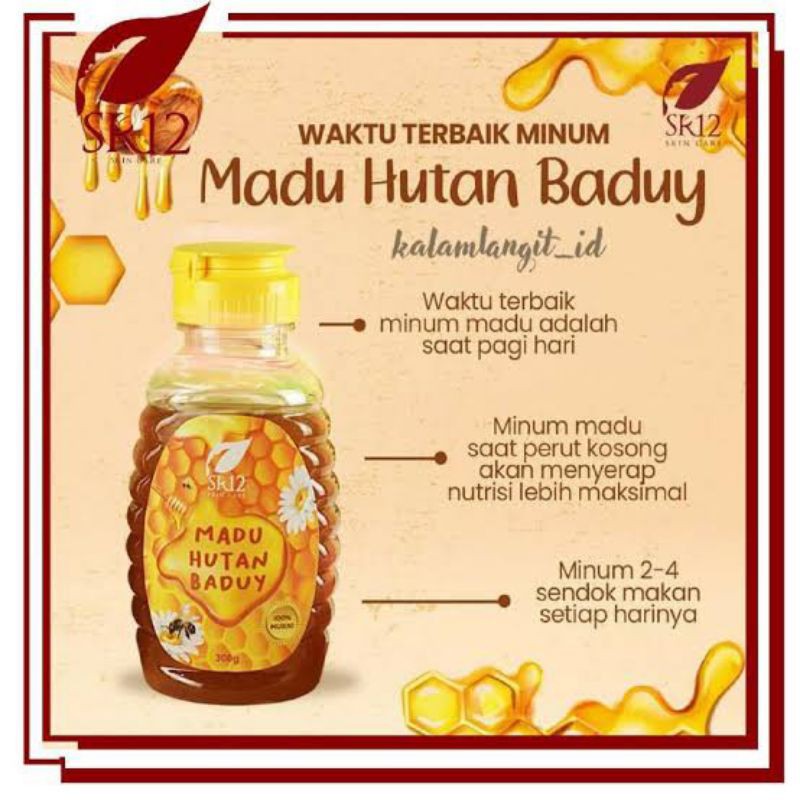 

Madu SR12, Madu Hutan Baduy, Madu Murni