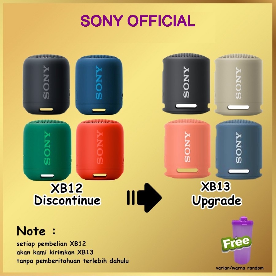 Sony SRS-XB12 Extra Bass Portable Bluetooth Speaker SRS XB13 XB 13