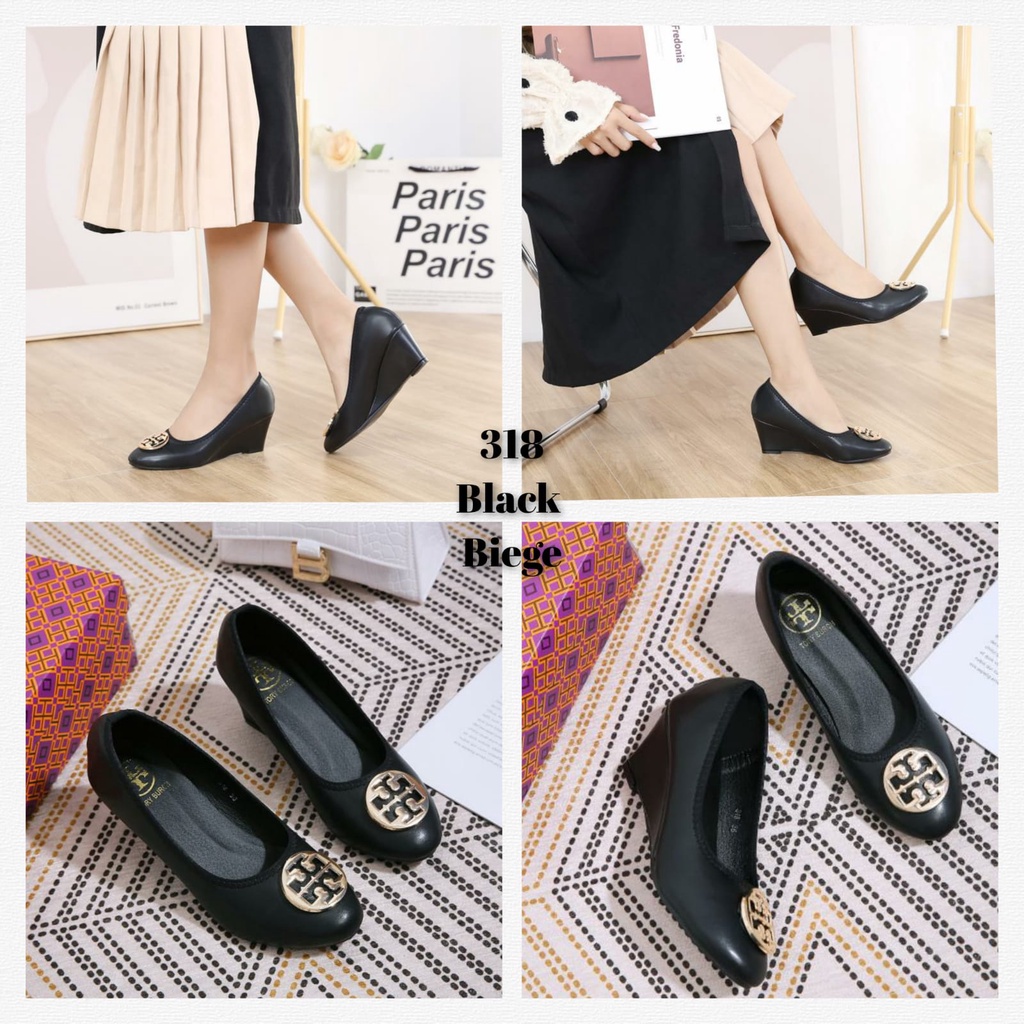 Sepatu wanita TB wedges import Murah  318