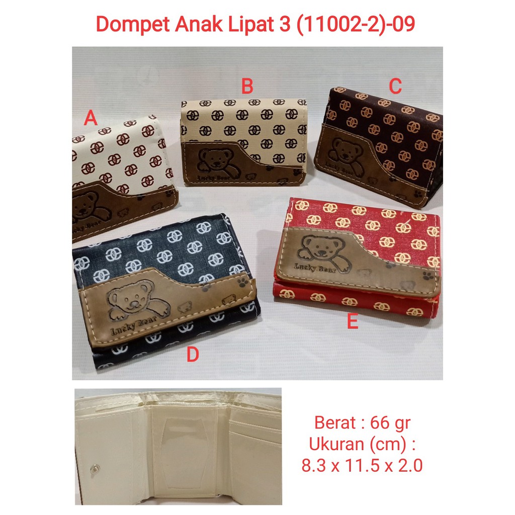 Dompet Anak &amp; Wanita Lipat 3 ( 110022 - 2 ) 09