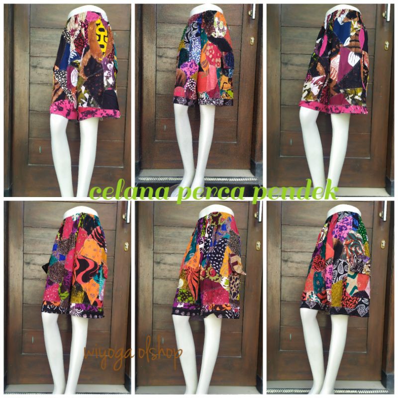 Celana pendek / celana perca / celana jogja / celana kolor