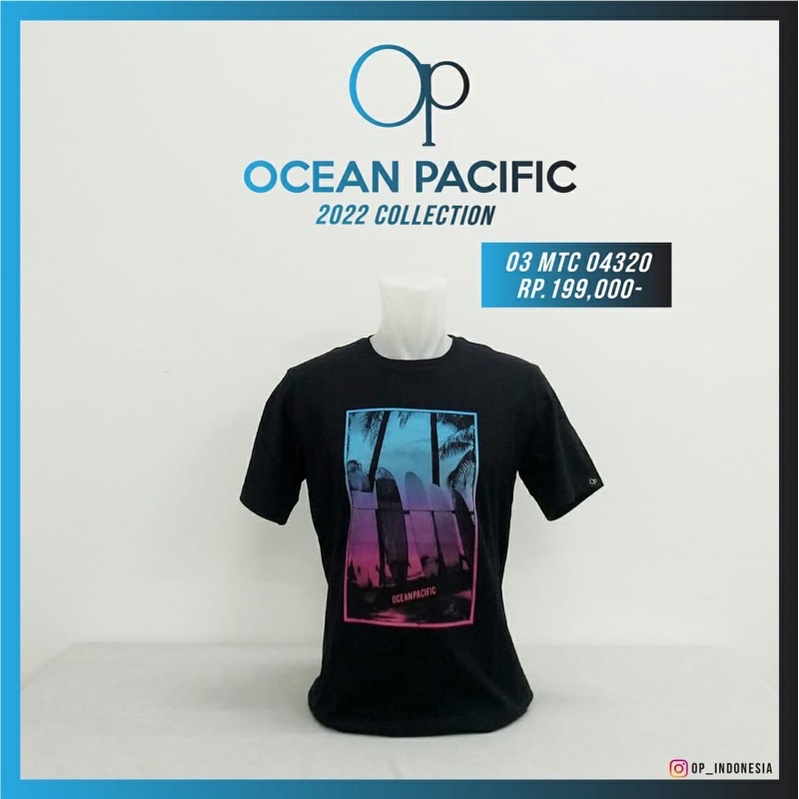 kaos OP ocean pacific original new produk