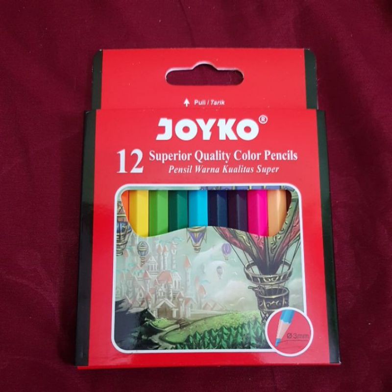 

Pensil warna joyko pendek
