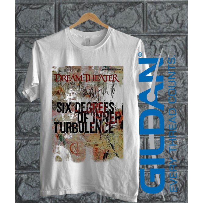 KAOS BAND DREAM THEATER TSHIRT ORIGINAL GILDAN SOFTSTYLE DRT 32