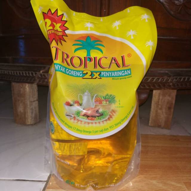 

Minyak goreng tropical 2 Liter