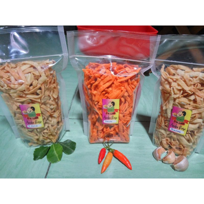 Stik Bawang Gurih Renyah Aneka Rasa 250gr termurah
