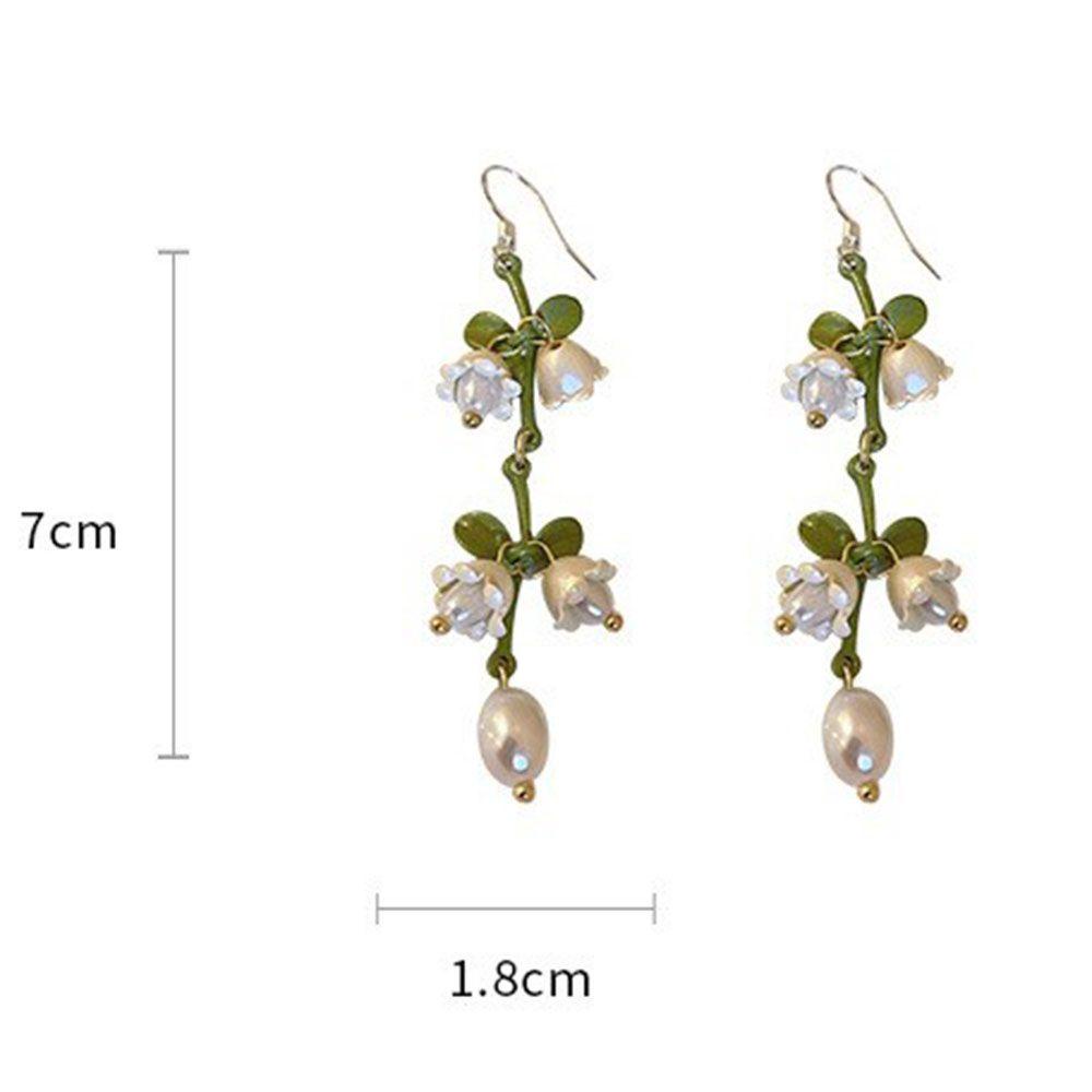 Preva Lily Menjuntai Anting Anting Pernikahan Wanita Perhiasan Gaya Korea Tindik Drop Earrings