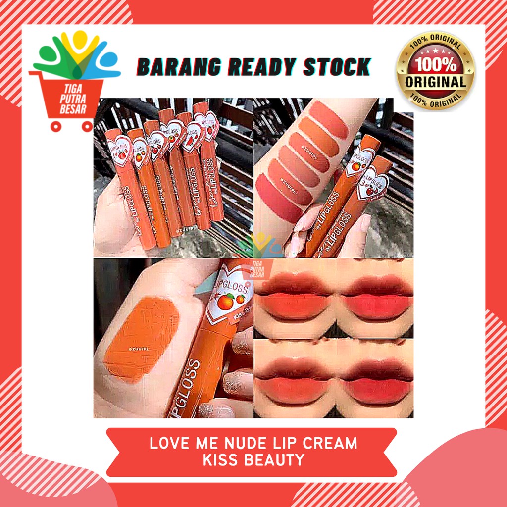 LOVE ME NUDE LIP CREAM KISS BEAUTY ORIGINAL THAILAND