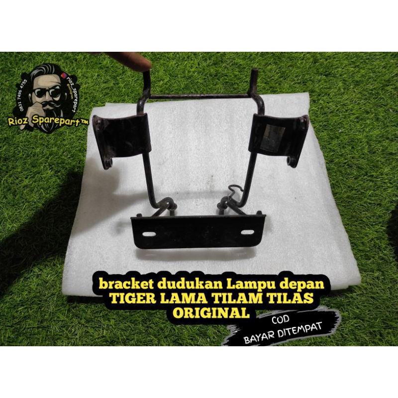 bracket breket dudukan lampu depan tiger lama dan megapro lama original