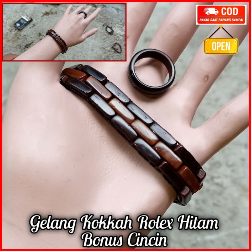 GELANG KOKKA ARLOJI FREE CINCIN GELANG TERAPI GELANG KOKAH KAOKAH KAUKAH