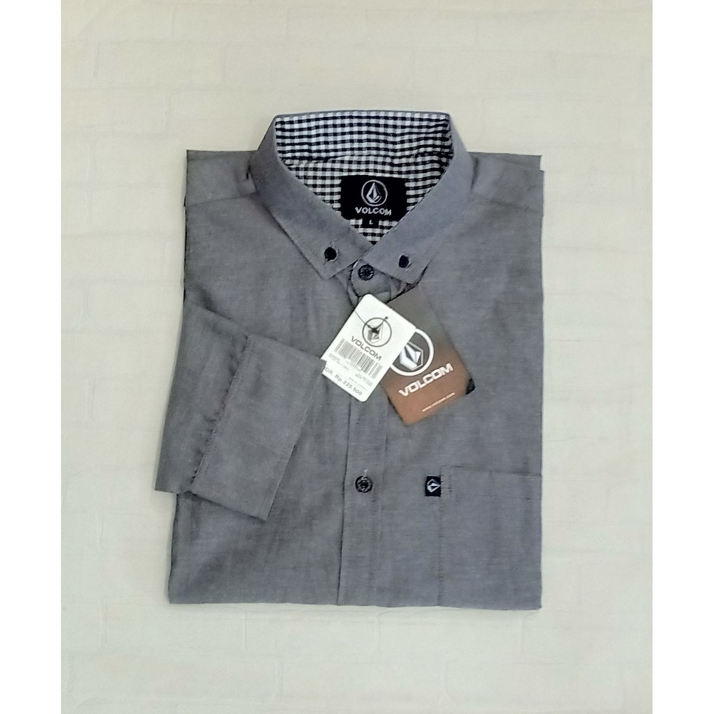 Kemeja Formal Pria Lengan Panjang ~ Kemeja Polos Oxford Premium