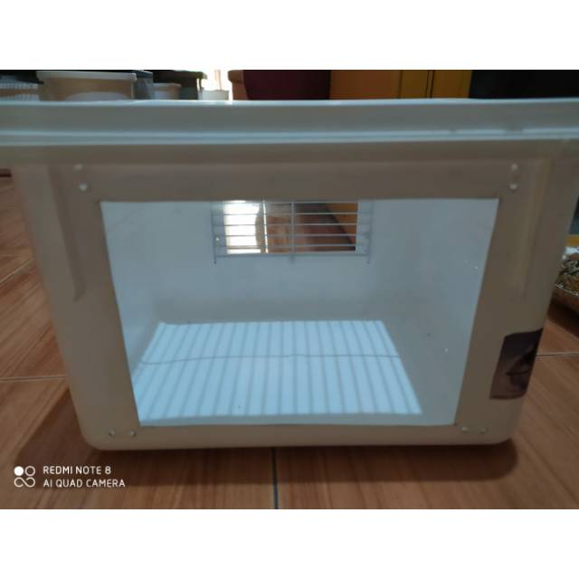 Box modif acrilik / akrilik jeruji atas besar kandang hamster gerbil