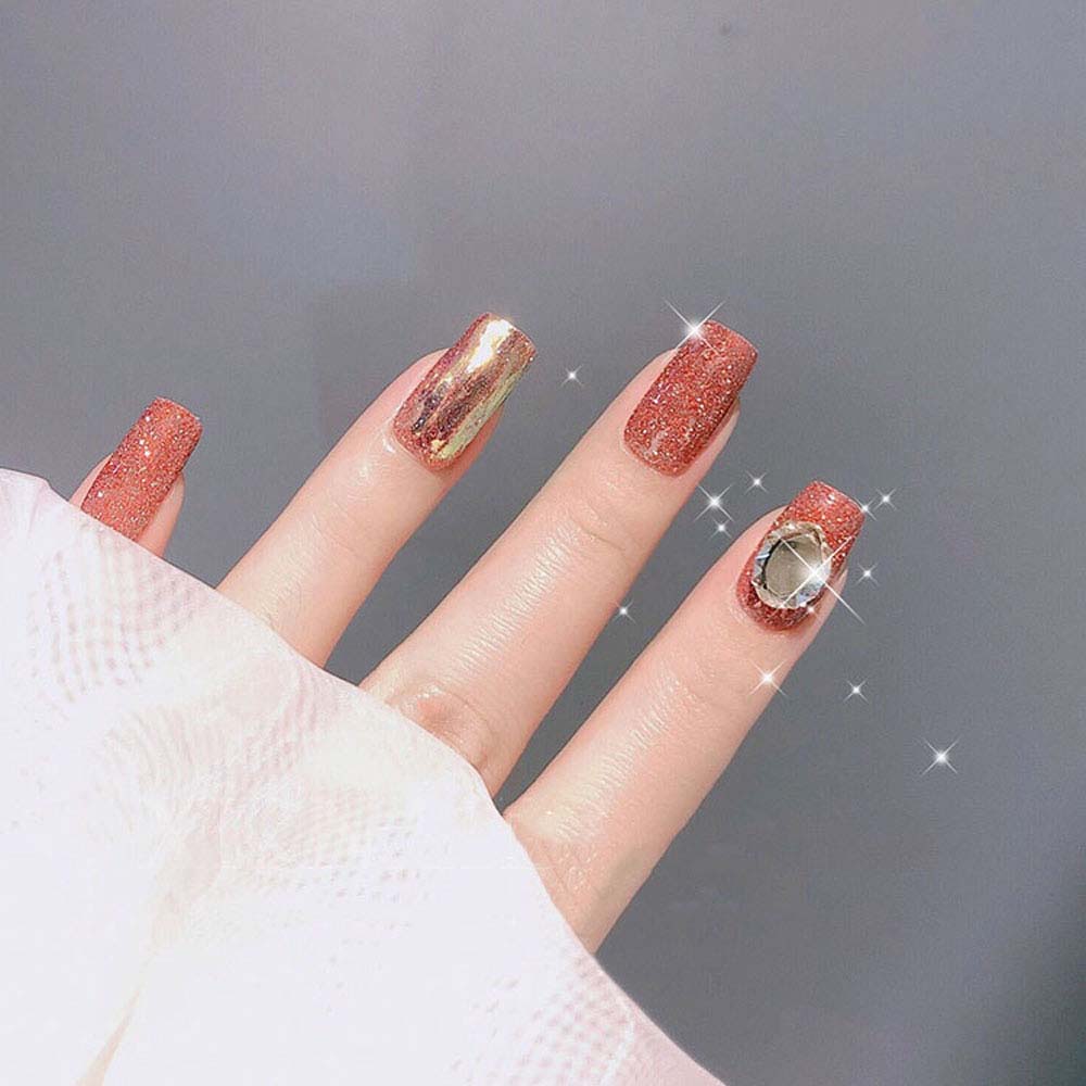 10pcs Batu Permata Kristal Berlian Imitasi Bentuk Oval 3D Untuk Dekorasi Nail Art