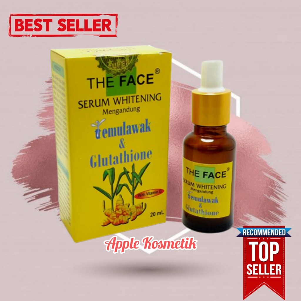 THE FACE TEMULAWAK Serum Whitening 20ml - Apple_Kosmetik