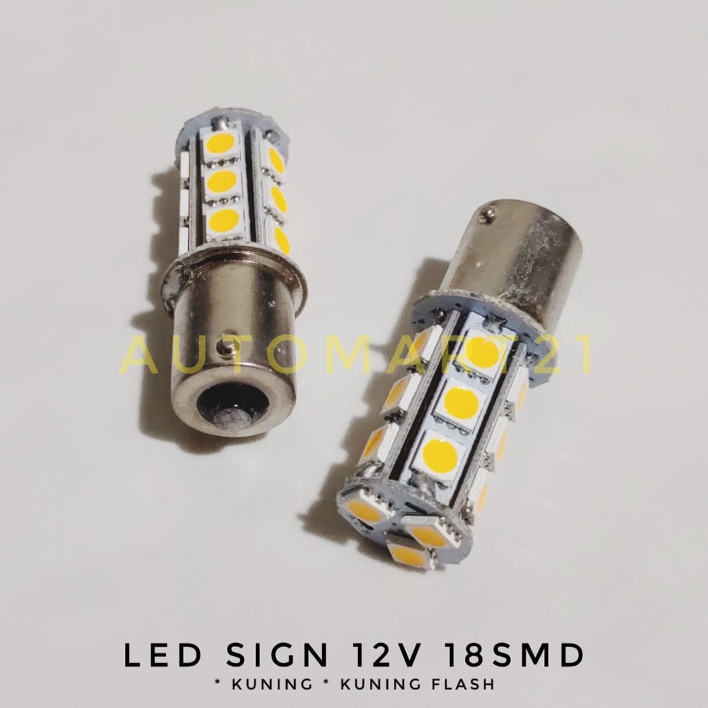 LAMPU LED SIGN 12V 18SMD