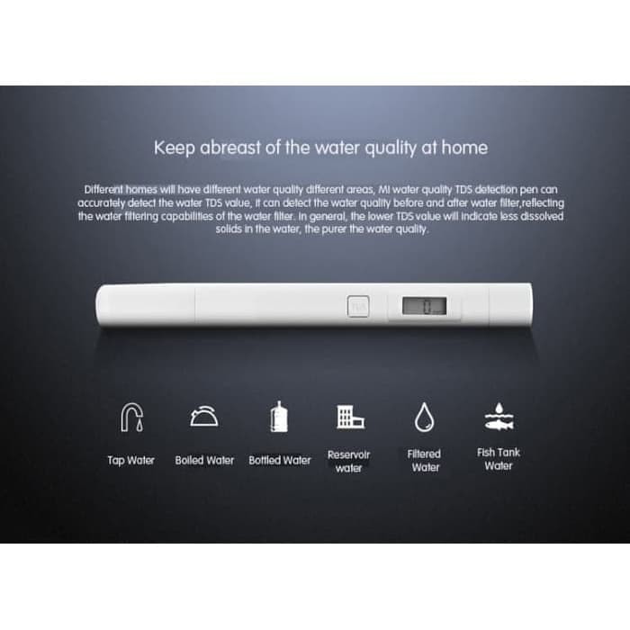TDS METER PENGUKUR NUTRISI HIDROPONIK Xiaomi Original