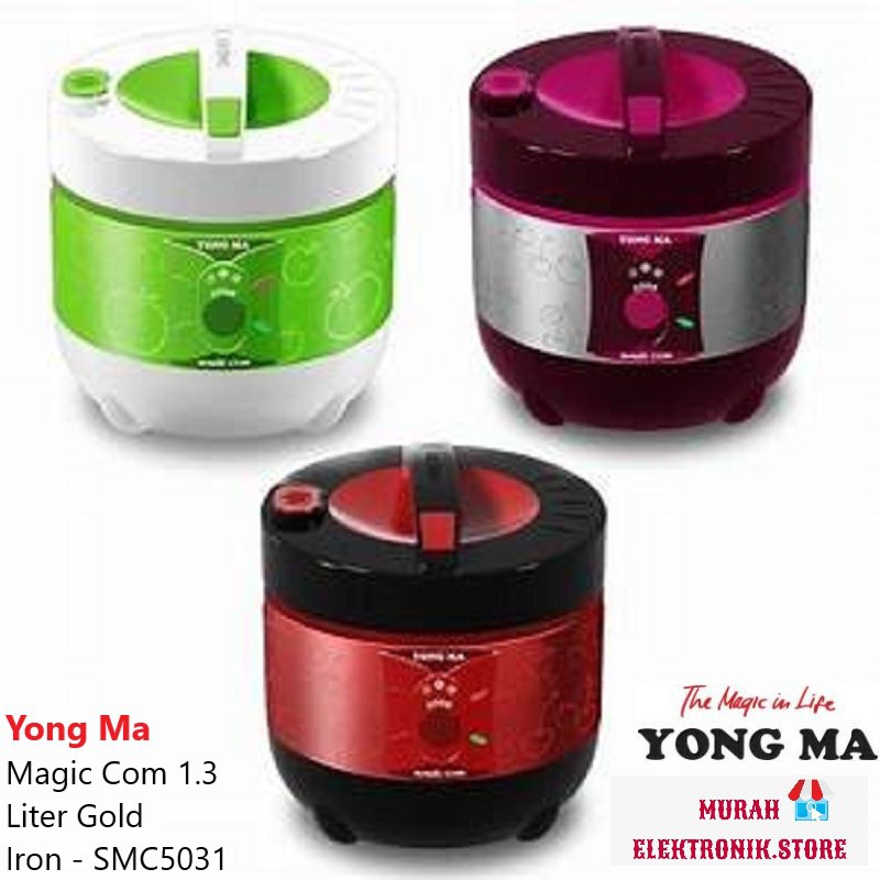 Yong Ma Magic Com 1.3 Liter Gold Iron - SMC5031