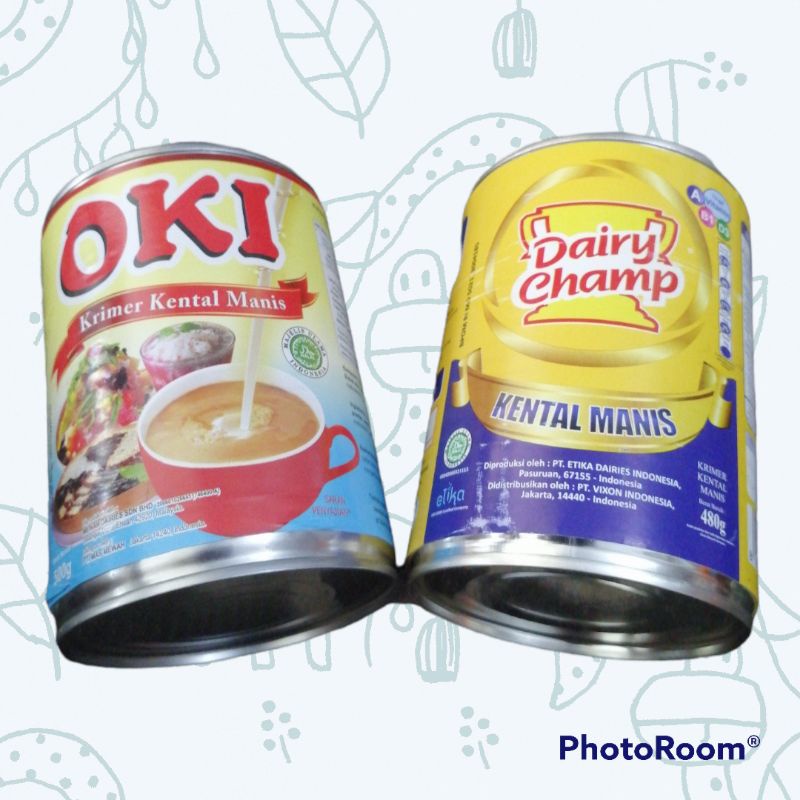 

OKI KRIMER KENTAL MANIS 500GR & DAIRY CHAMP 480GR